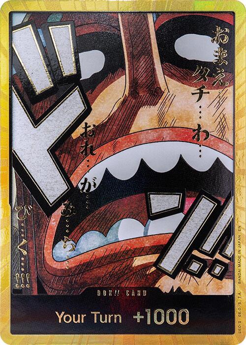 DON!! Card (Usopp, Gold) - DON!! - ONE PIECE CARD THE BEST vol.2