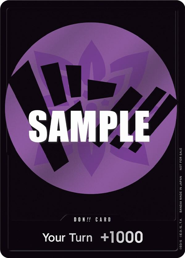 DON!! Card (Purple) - DON!! - One Piece Promotion Cards