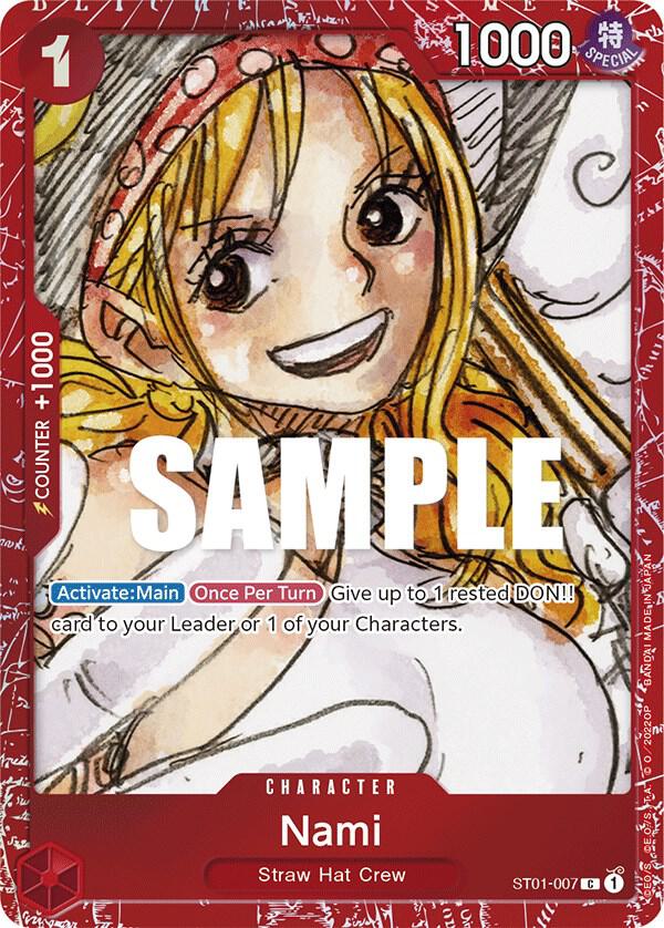 Nami (Premium Card Collection -ONE PIECE FILM RED Edition-) - ST01-007 - One Piece Promotion Cards