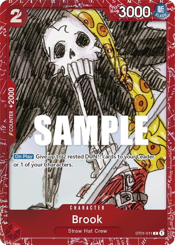 Brook (Premium Card Collection -ONE PIECE FILM RED Edition-) - ST01-011 - One Piece Promotion Cards