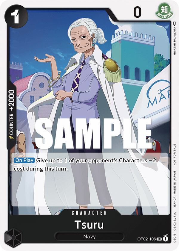 Tsuru (Event Pack Vol. 2) - OP02-106 - One Piece Promotion Cards