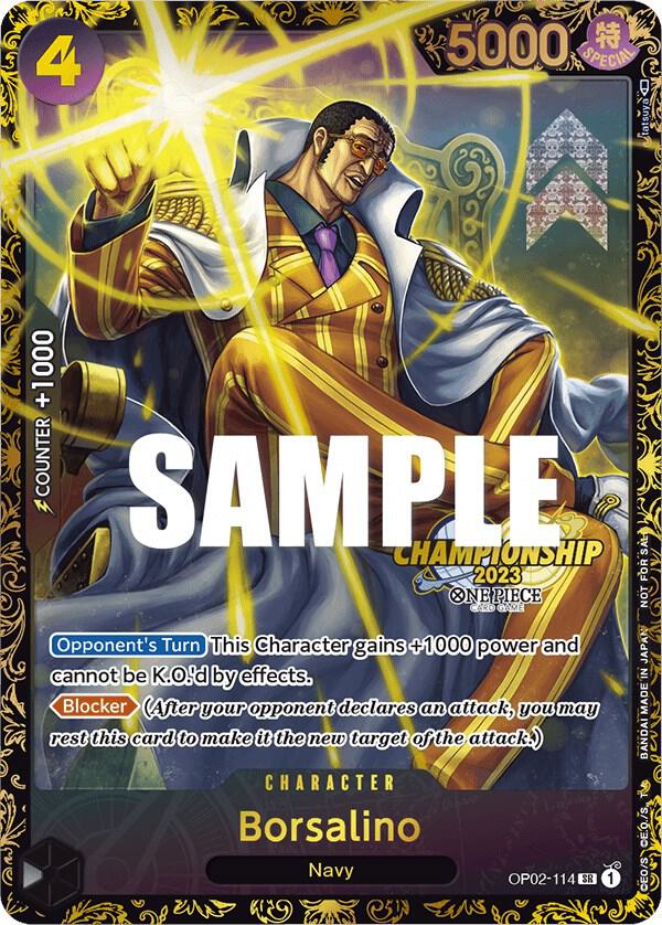 Borsalino (Championship 2023) - OP02-114 - One Piece Promotion Cards