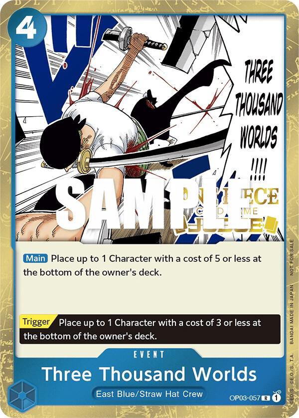 Three Thousand Worlds (Judge Pack Vol. 2) - OP03-057 - One Piece Promotion Cards