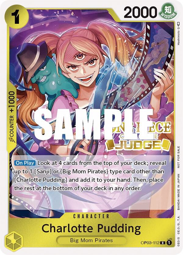 Charlotte Pudding (Judge Pack Vol. 2) - OP03-112 - One Piece Promotion Cards