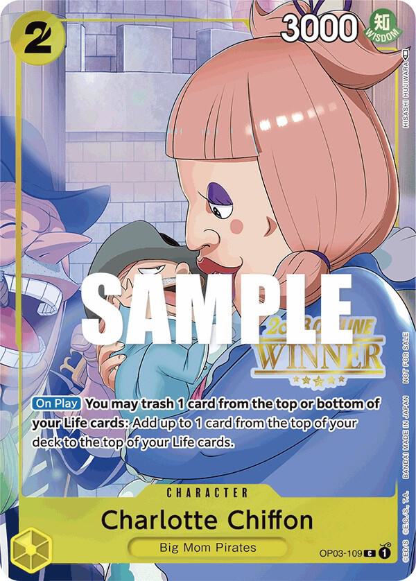 Charlotte Chiffon (Offline Regional 2023, Winner) - OP03-109 - One Piece Promotion Cards