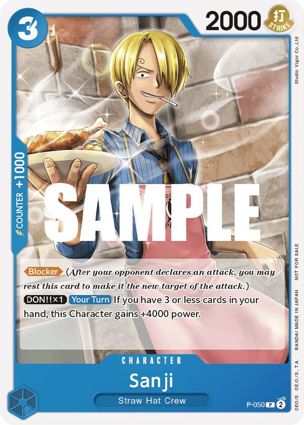 Sanji (Sealed Battle Kit Vol. 1) - P-050 - One Piece Promotion Cards