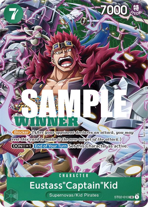 Eustass"Captain"Kid (Winner Pack Vol. 5) - ST02-013 - One Piece Promotion Cards