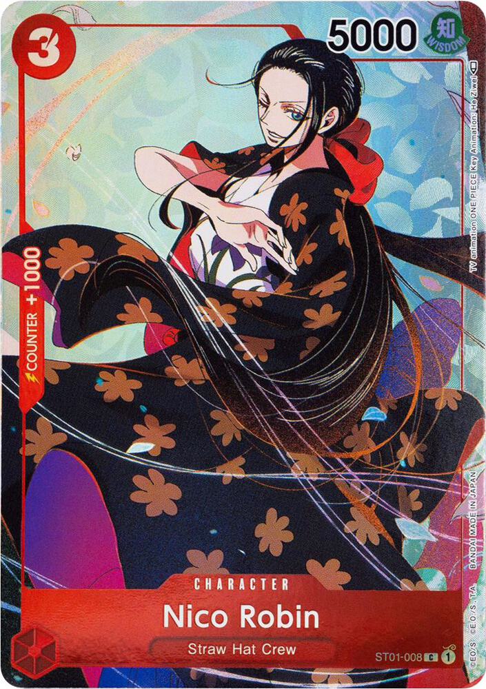 Nico Robin (Gift Collection 2023) - ST01-008 - One Piece Promotion Cards