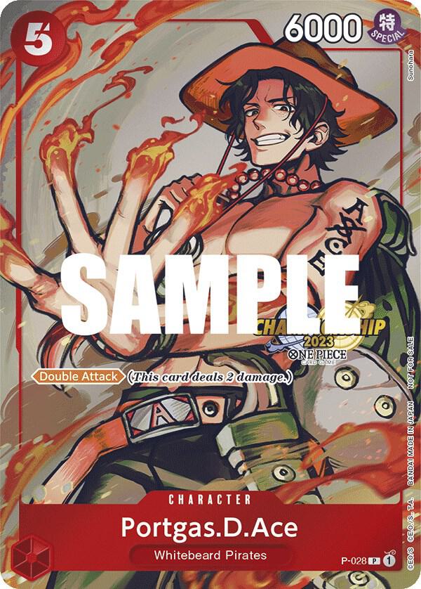 Portgas.D.Ace (CS 2023 Event Pack) - P-028 - One Piece Promotion Cards