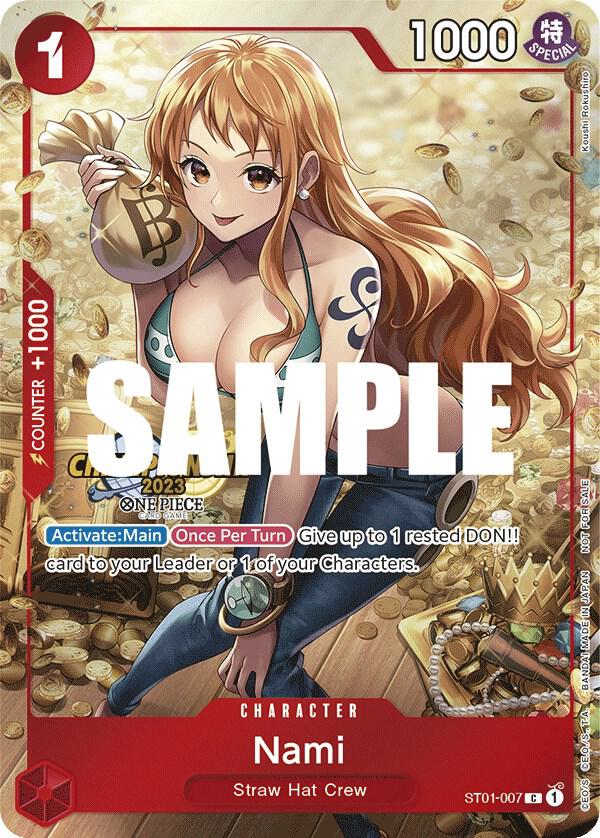 Nami (CS 2023 Celebration Pack) - ST01-007 - One Piece Promotion Cards