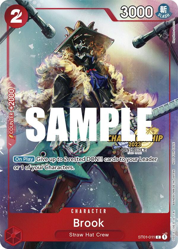 Brook (CS 2023 Celebration Pack) - ST01-011 - One Piece Promotion Cards