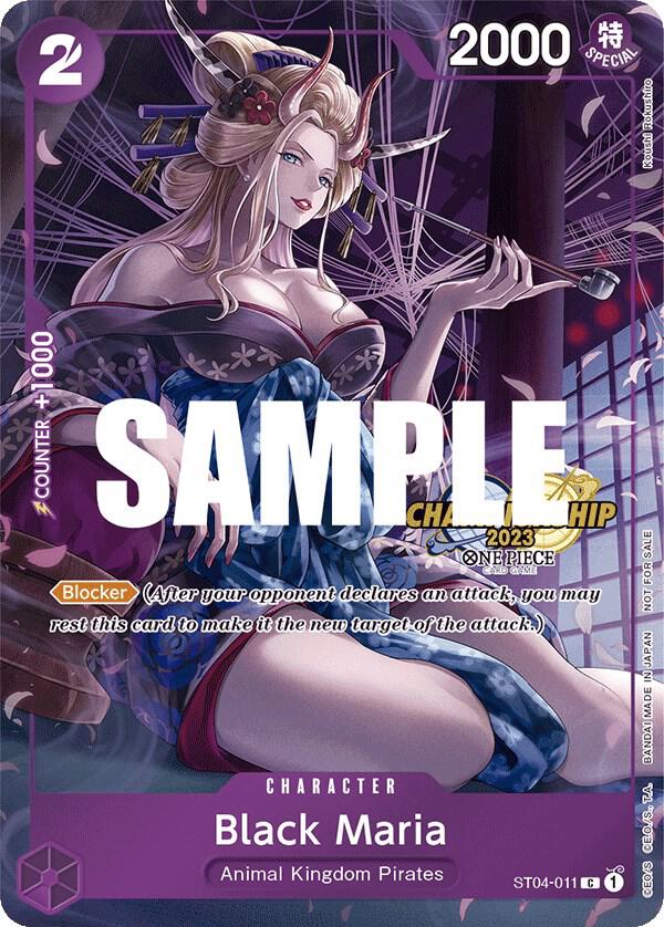 Black Maria (CS 2023 Celebration Pack) - ST04-011 - One Piece Promotion Cards