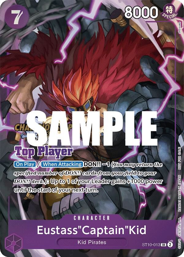 Eustass"Captain"Kid (CS 2023 Top Players Pack) - ST10-013 - One Piece Promotion Cards