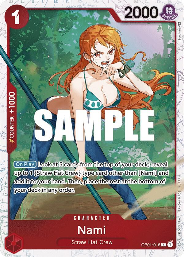 Nami (Ultra Deck: The Three Captains) - OP01-016 - One Piece Promotion Cards