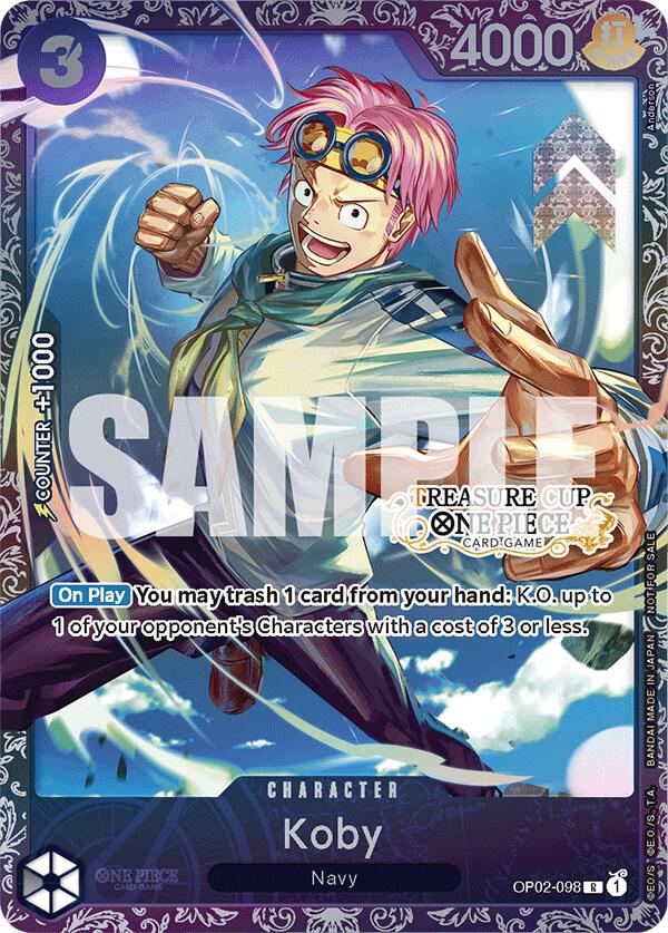 Koby (Treasure Cup) - OP02-098 - One Piece Promotion Cards