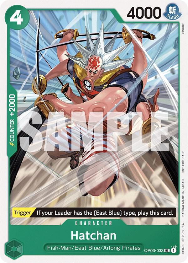 Hatchan (Tournament Pack Vol. 6) - OP03-033 - One Piece Promotion Cards