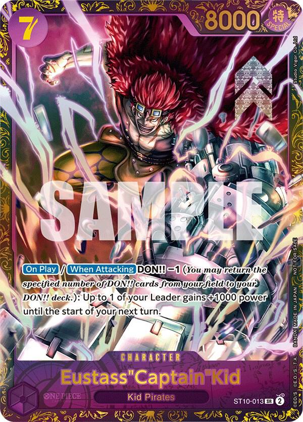 Eustass"Captain"Kid - ST10-013 - One Piece Promotion Cards