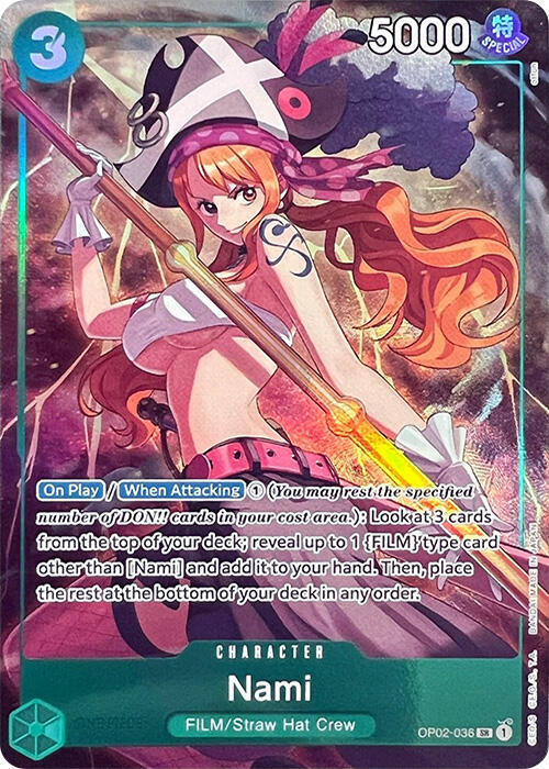 Nami (Premium Card Collection -Best Selection Vol. 1-) - OP02-036 - One Piece Promotion Cards