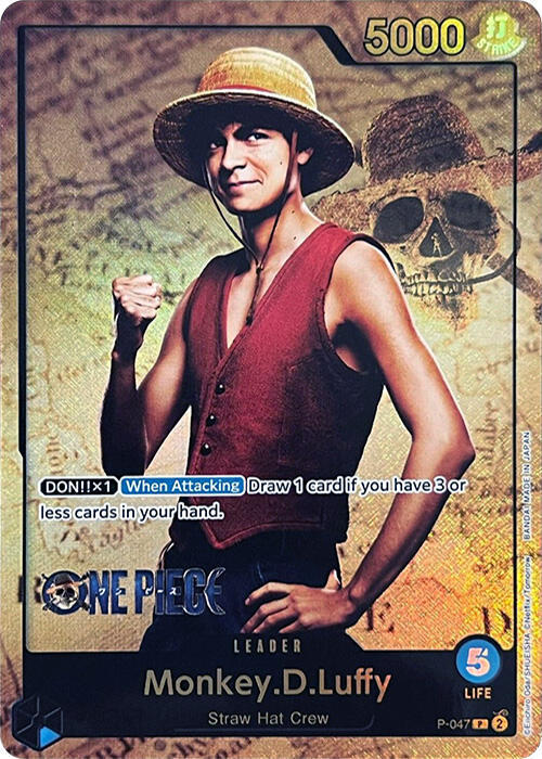 Monkey.D.Luffy (047, Premium Card Collection -Live Action Edition-) - P-047 - One Piece Promotion Cards