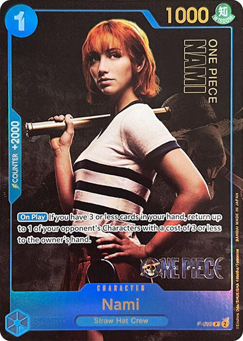 Nami (Premium Card Collection -Live Action Edition-) - P-053 - One Piece Promotion Cards
