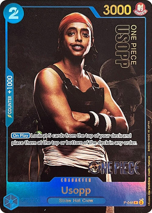 Usopp (Premium Card Collection -Live Action Edition-) - P-049 - One Piece Promotion Cards