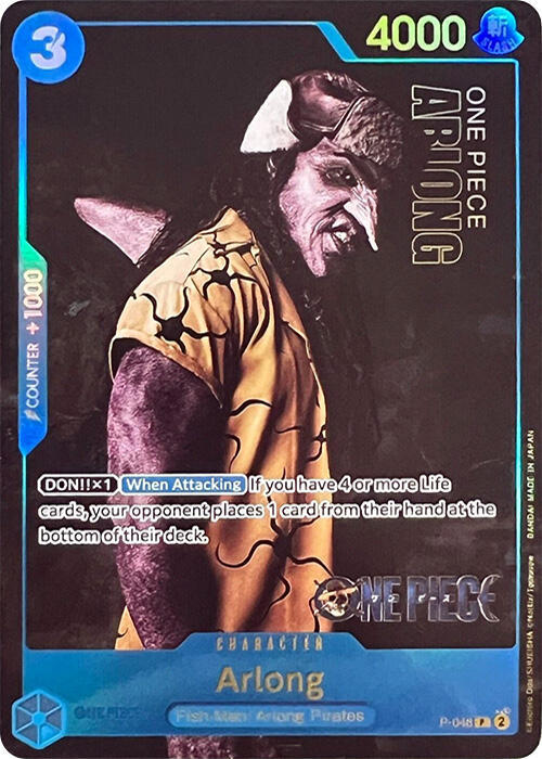 Arlong (Premium Card Collection -Live Action Edition-) - P-048 - One Piece Promotion Cards
