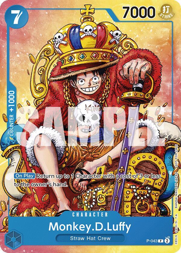 Monkey.D.Luffy (Convention Promo 2024) - P-043 - One Piece Promotion Cards