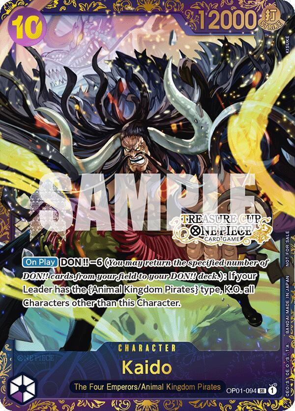 Kaido (Treasure Cup) - OP01-094 - One Piece Promotion Cards
