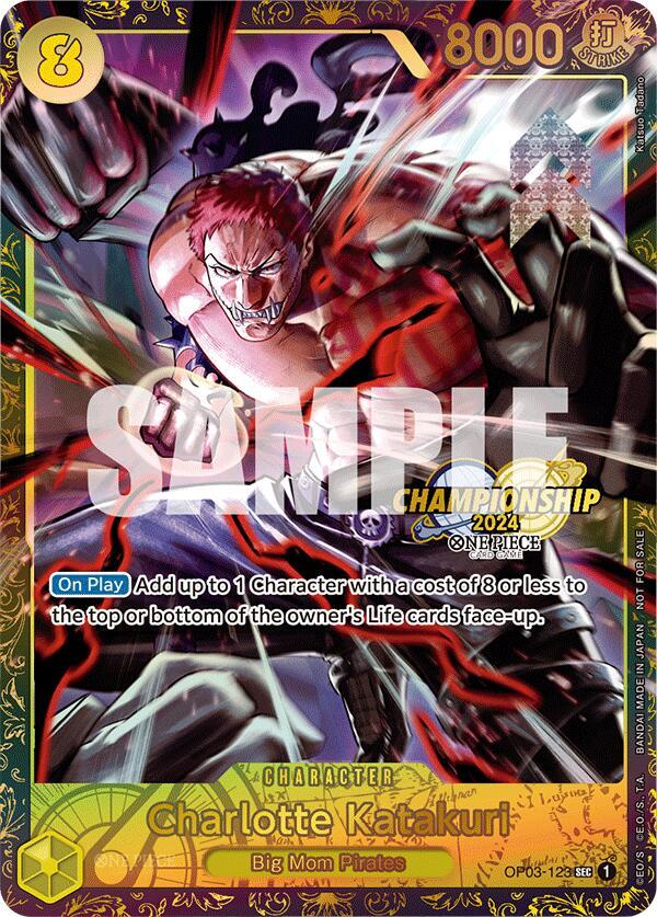 Charlotte Katakuri (Championship 2024) - OP03-123 - One Piece Promotion Cards