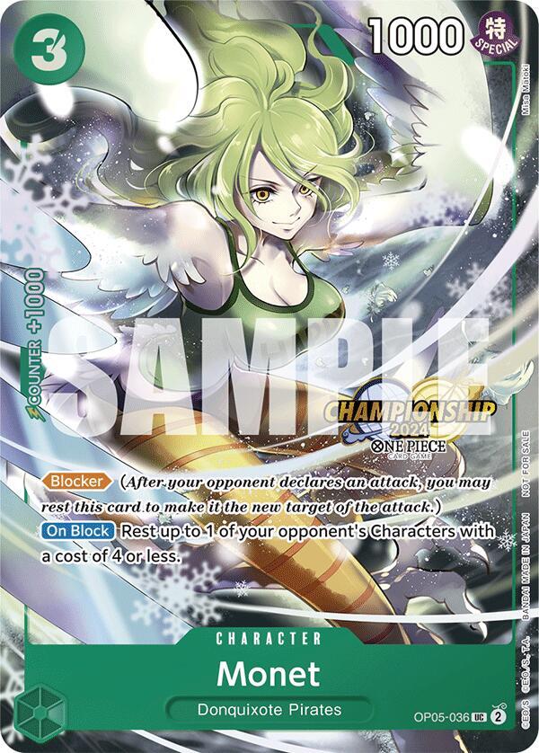 Monet (CS 2024 Event Pack) - OP05-036 - One Piece Promotion Cards