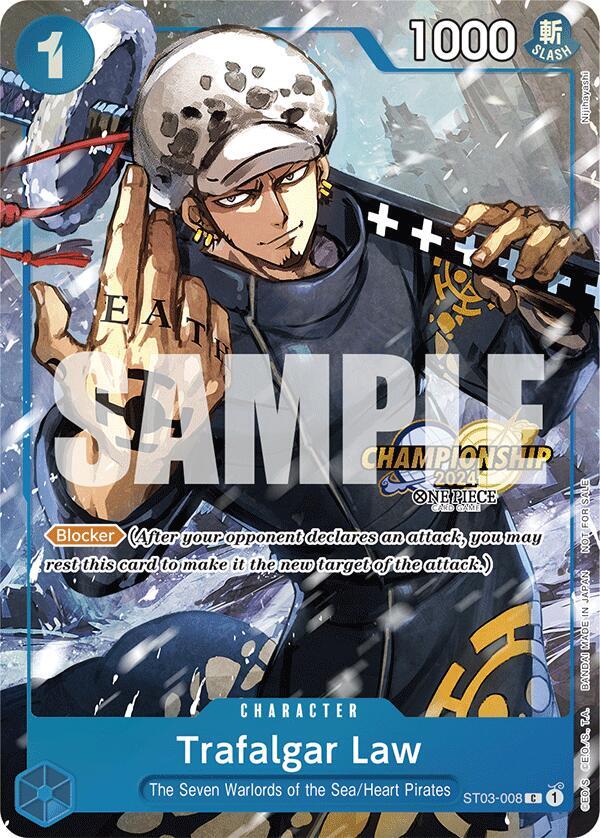 Trafalgar Law (CS 2024 Event Pack) - ST03-008 - One Piece Promotion Cards