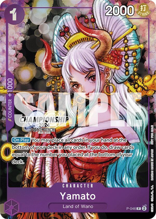 Yamato (CS 2024 Event Pack Finalist) - P-046 - One Piece Promotion Cards