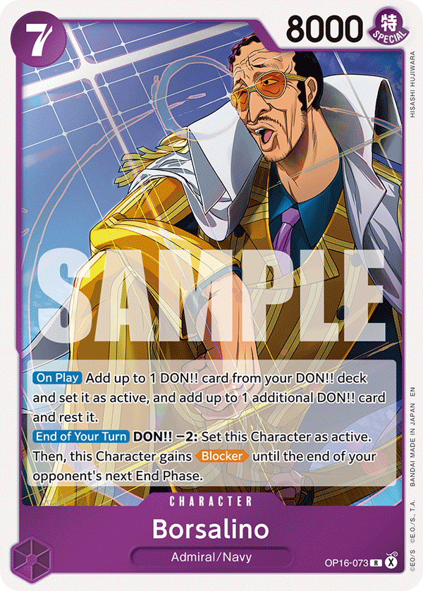 Borsalino - OP16-073 - THE TIME OF BATTLE