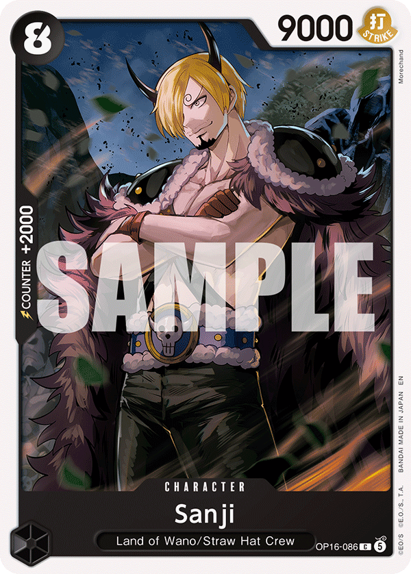 Sanji - OP16-086 - THE TIME OF BATTLE