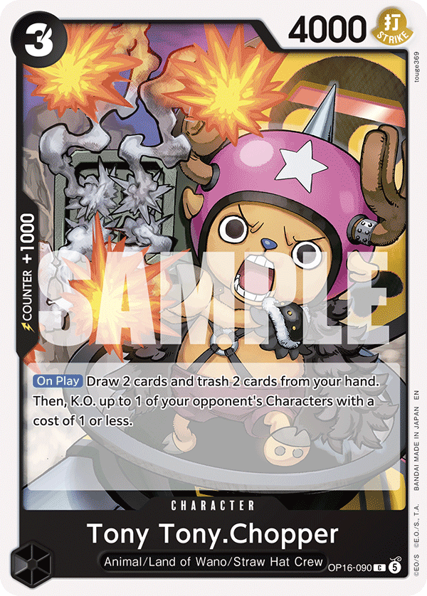 Tony Tony.Chopper - OP16-090 - THE TIME OF BATTLE