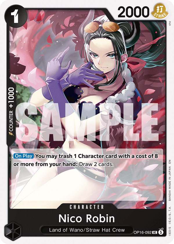Nico Robin - OP16-092 - THE TIME OF BATTLE