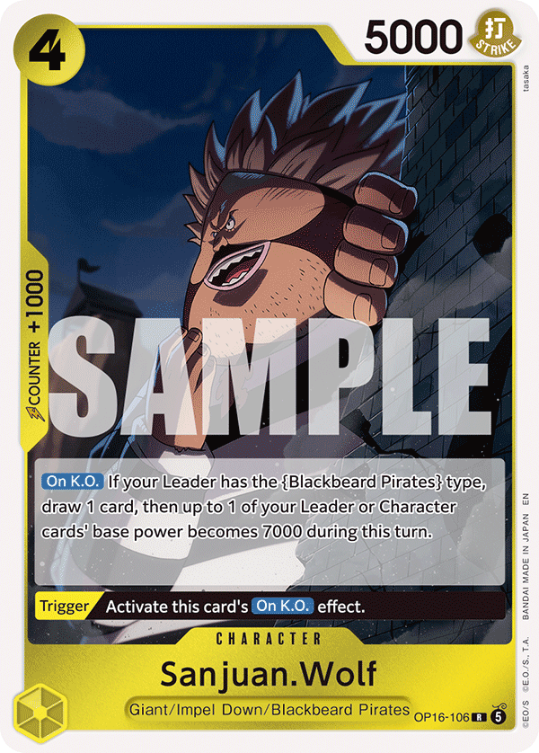 Sanjuan.Wolf - OP16-106 - THE TIME OF BATTLE