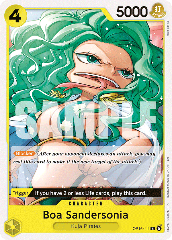 Boa Sandersonia - OP16-111 - THE TIME OF BATTLE