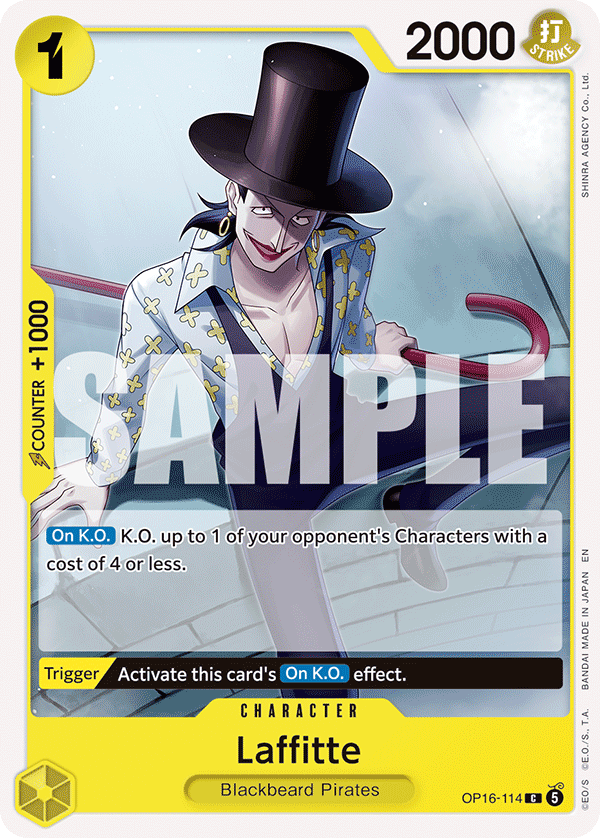 Laffitte - OP16-114 - THE TIME OF BATTLE