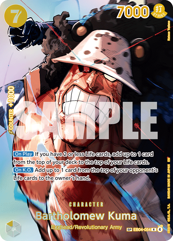 Bartholomew Kuma (SP) - EB04-054 - THE TIME OF BATTLE
