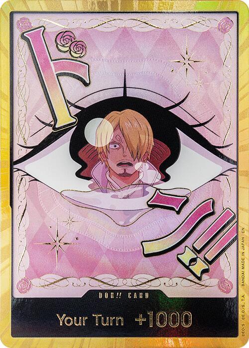 DON!! Card (Pudding, Gold) - DON!! - ONE PIECE CARD THE BEST vol.2