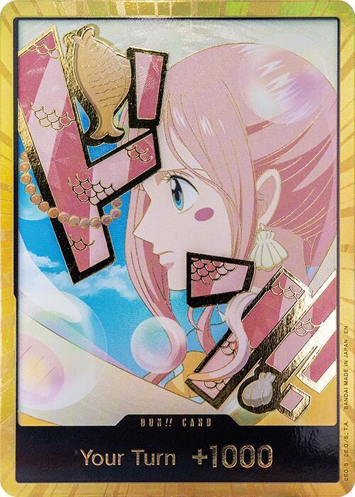 DON!! Card (Shirahoshi, Gold) - DON!! - ONE PIECE CARD THE BEST vol.2