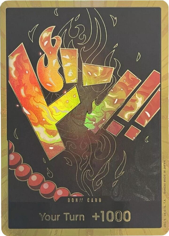 DON!! Card (Ace, Gold) - DON!! - ONE PIECE CARD THE BEST