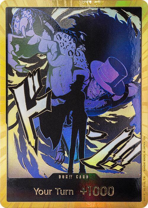 DON!! Card (Rob Lucci, Gold) - DON!! - ONE PIECE CARD THE BEST vol.2