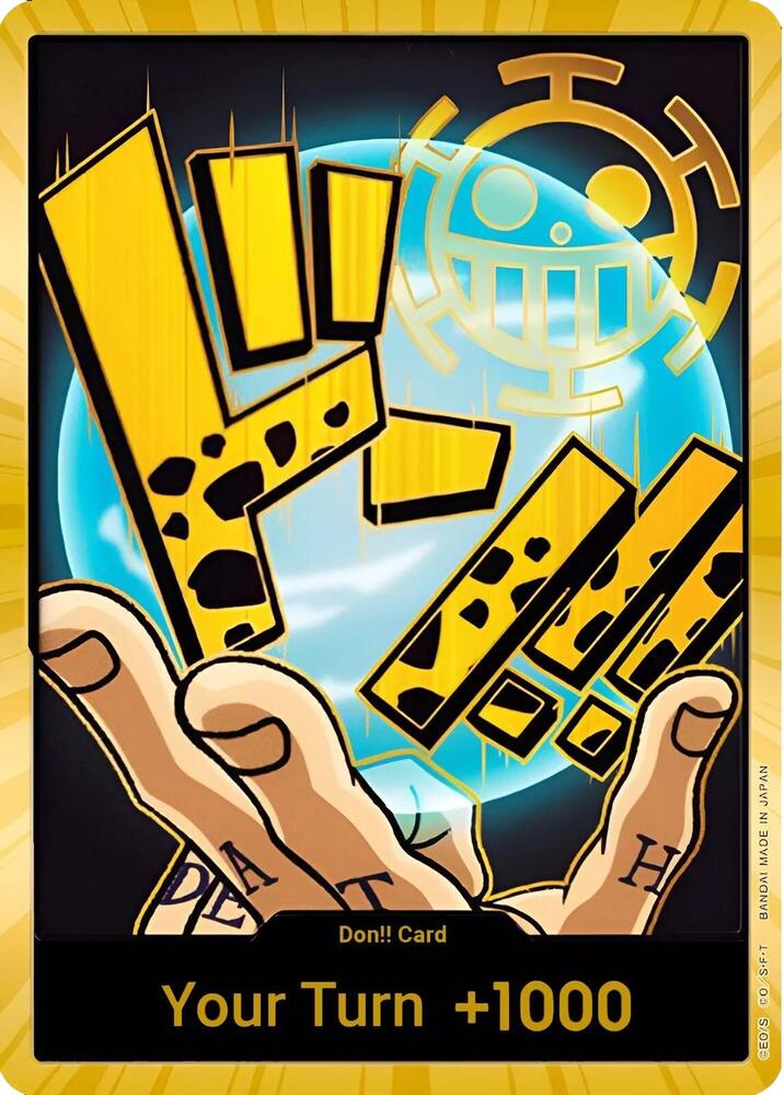 DON!! Card (Trafalgar Law, Gold) - DON!! - ONE PIECE CARD THE BEST