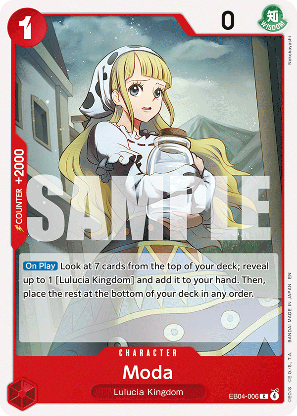 Moda - EB04-006 - ADVENTURE ON KAMI'S ISLAND