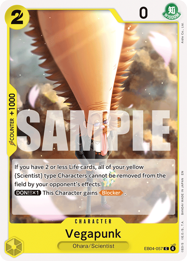 Vegapunk - EB04-057 - ADVENTURE ON KAMI'S ISLAND