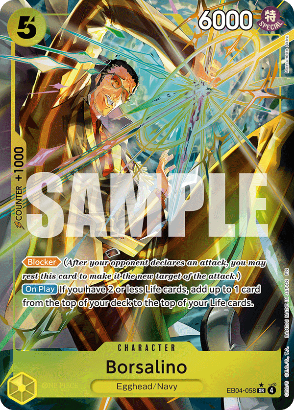 Borsalino (Alternate Art) - EB04-058 - ADVENTURE ON KAMI'S ISLAND
