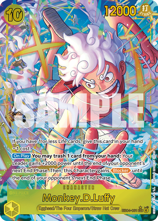 Monkey.D.Luffy (Alternate Art) - EB04-061 - ADVENTURE ON KAMI'S ISLAND