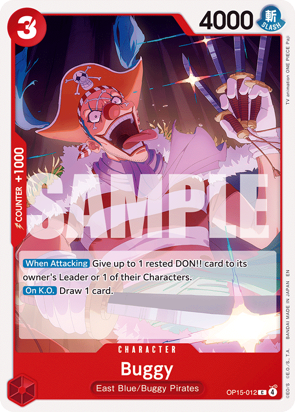 Buggy - OP15-012 - ADVENTURE ON KAMI'S ISLAND